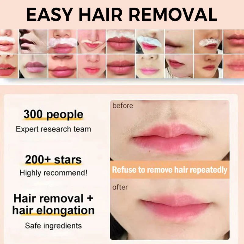 Dermade™ Jemný a bezbolestný krém na odstranění chloupků v obličeji