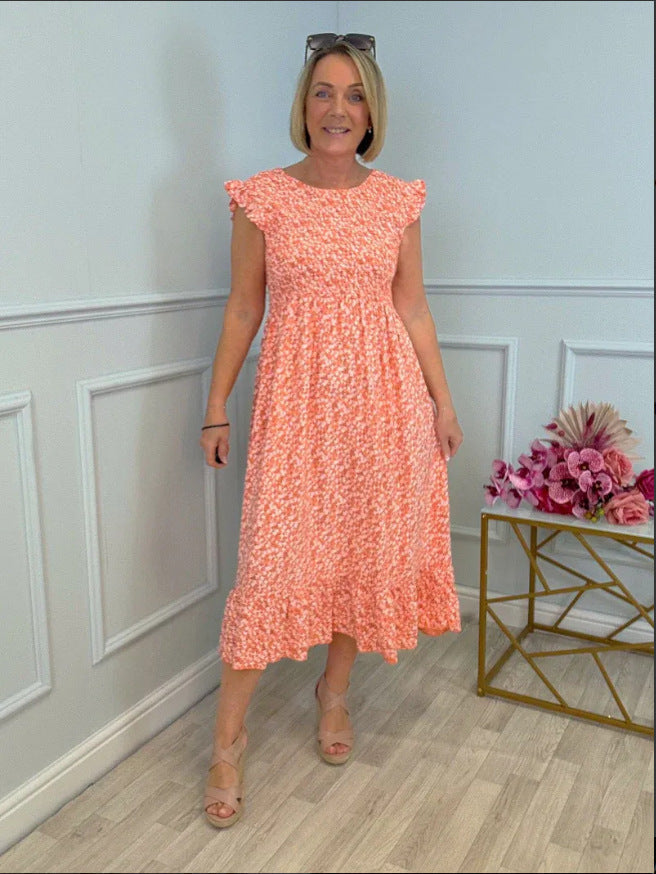 Rosa Fucci™ Elegantní šaty s květinovým vzorem