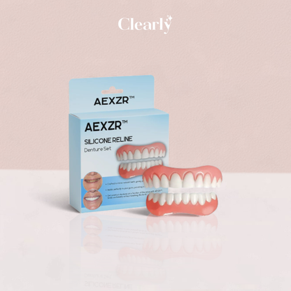 AEXZR™ Silikonová sada zubních protéz