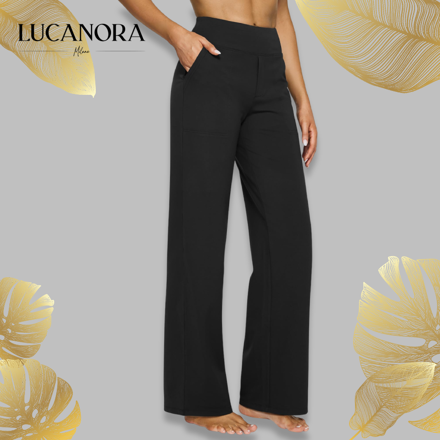 Aza Buffo™ Volné elegantní kalhoty