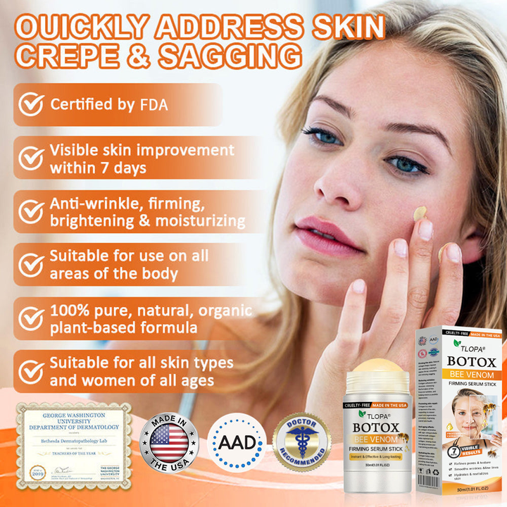 BeeGlow™ Sérum v tyčince s včelím jedem