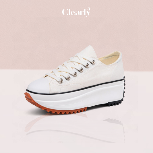 Egle Feo™ Plátěné tenisky s tlustou podrážkou