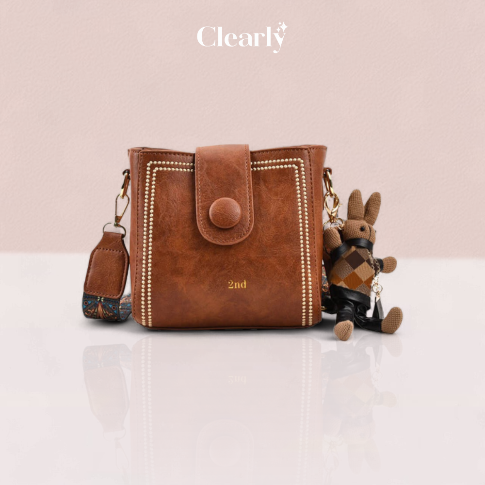 Dulina Rosa™ Vintage módní taška s nastavitelným popruhem