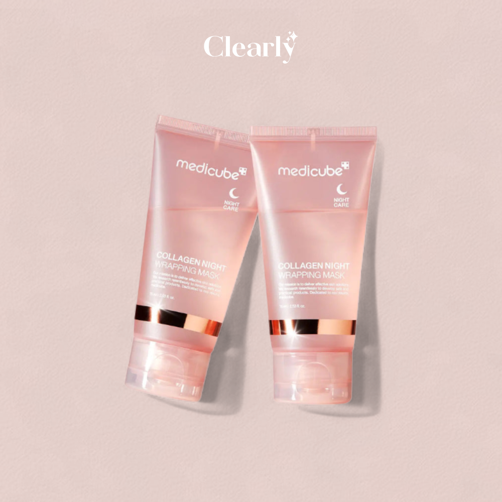 GlowVive™ Kolagenová noční zábalová maska