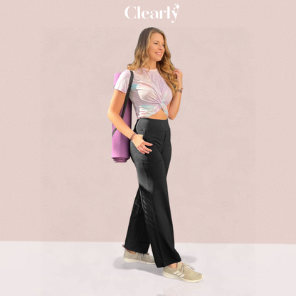 Aza Buffo™ Volné elegantní kalhoty