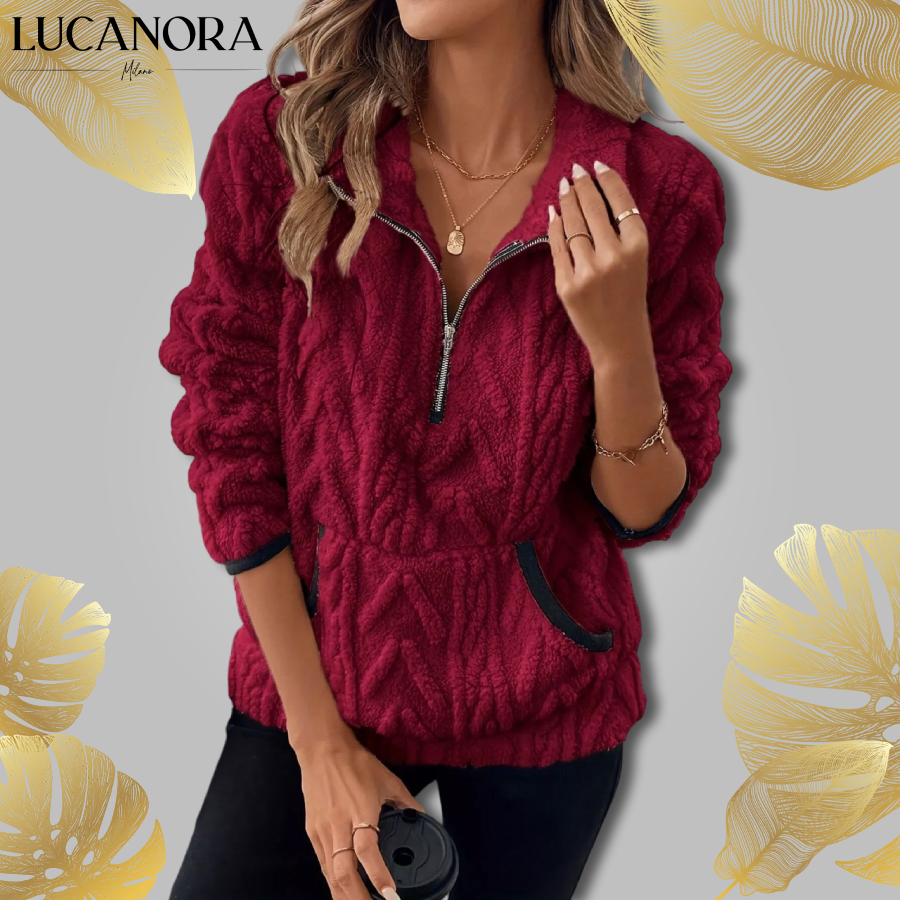 Calogera Balma™ Měkký fleecový pulover