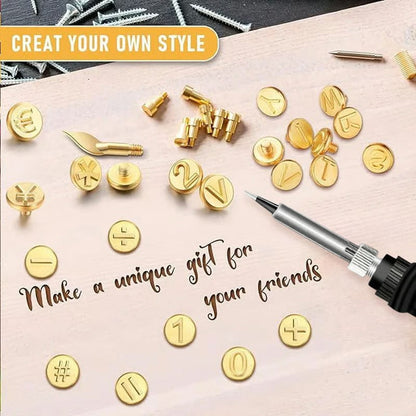 CopaFont™ Sada pro vypalování / řezbářství do dřeva pro kutily