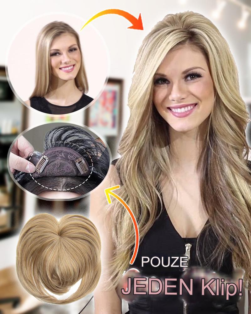 CrownLift™️ Jemný příčesek do vlasů | Husté vlasy běhen sekundy!