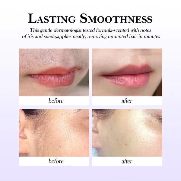Dermade™ Jemný a bezbolestný krém na odstranění chloupků v obličeji