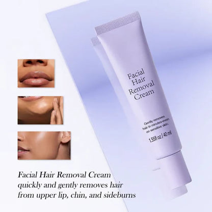 Dermade™ Jemný a bezbolestný krém na odstranění chloupků v obličeji