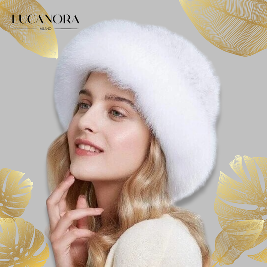 FurBelle™ Dámská zimní chlupatá čepice