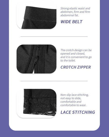 Gaia Nocera™ Tvarovací oblečení se zipem a zvýrazněným zadečkem