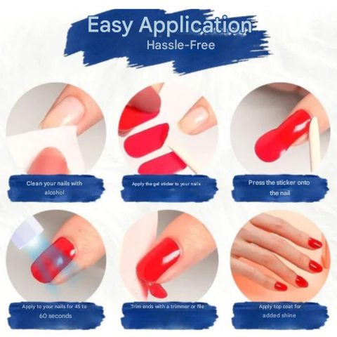 GlossPop™ Sada na gelové nehty