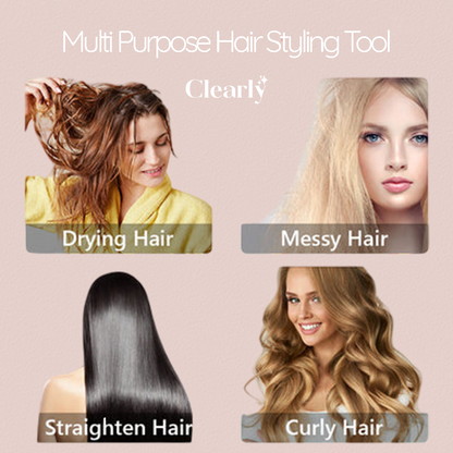 Hair Glam™️ 3 v 1 rotační kartáč, styler a vysoušeč vlasů