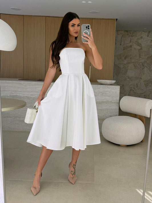 Irene Altimari™ Midi šaty bez ramínek