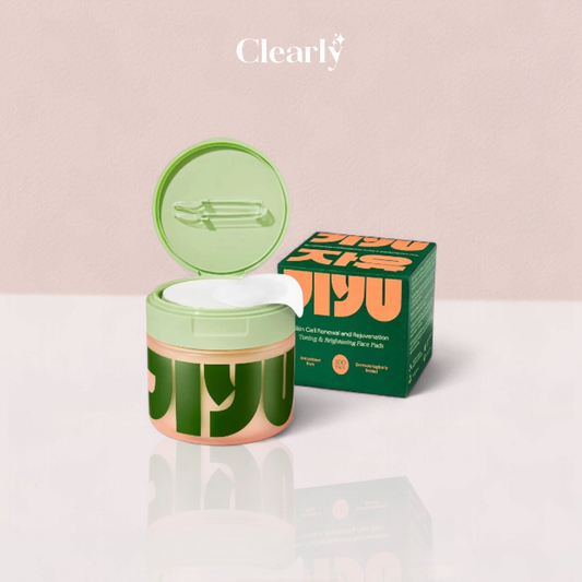 JIYU™ Exfoliační tamponky pro sjednocený tón pleti