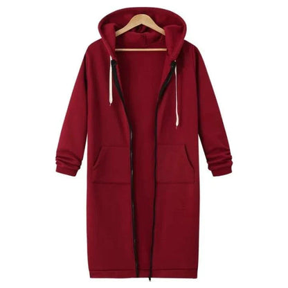 Katia Gangemi™ Dámská dlouhá mikina s kapucí