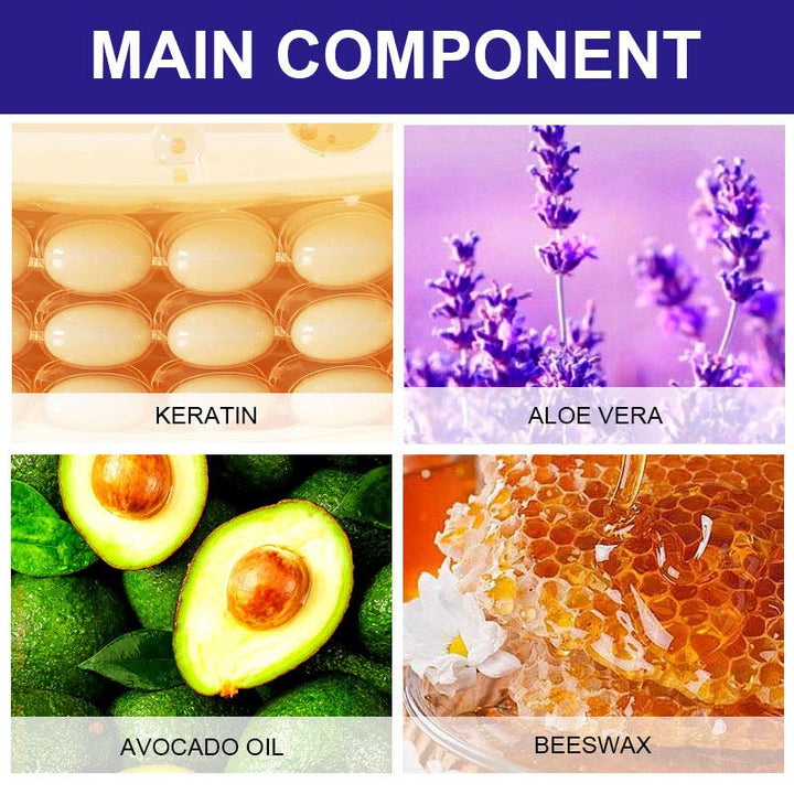 KeraGlow™ Keratinová fialová maska na vlasy