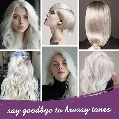 KeraGlow™ Keratinová fialová maska na vlasy