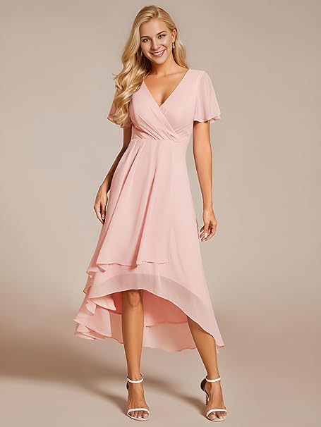 Linda Richardi™ Midi šaty s volánky