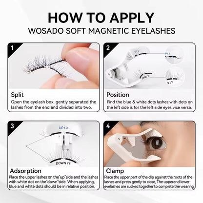 MagniFit™ Magnetické řasy v praktickém balení, opakovaně použitelné