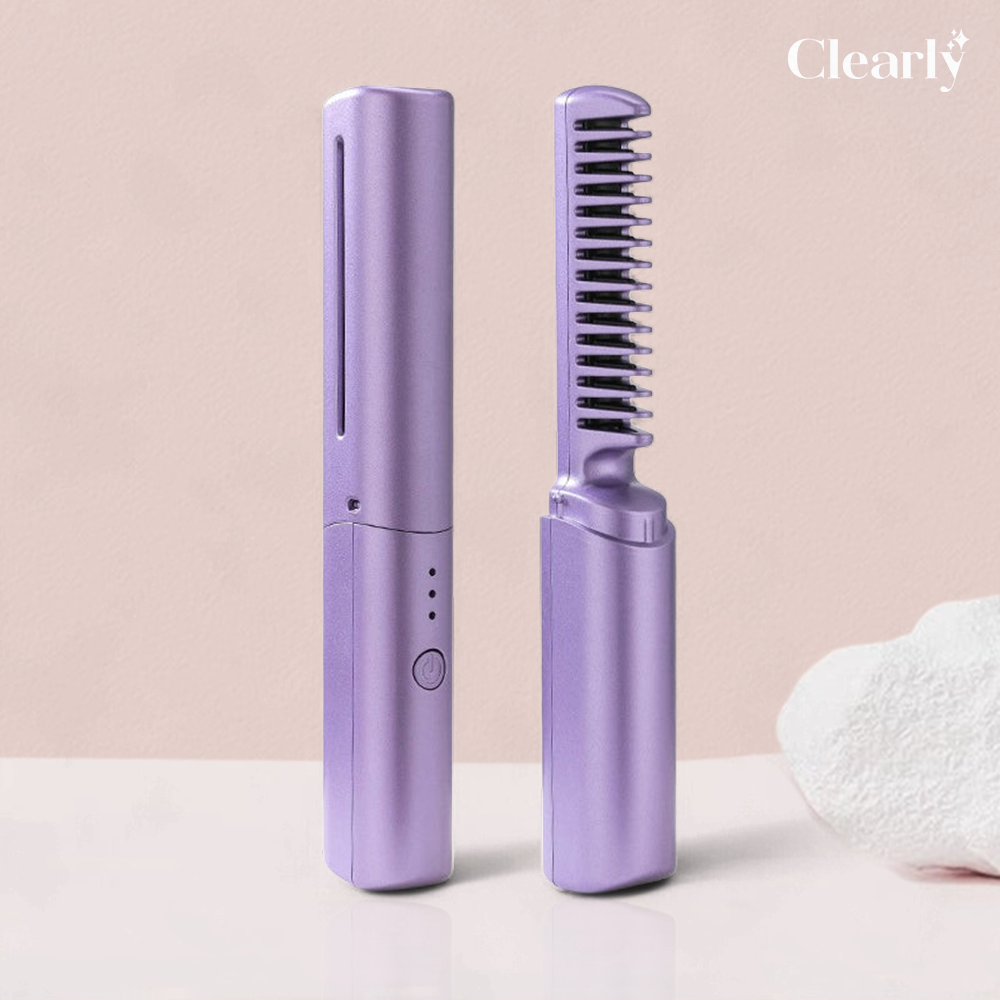 Mini GlamSet™️ 2 v 1 Mini Kulma a Žehlička na Vlasy