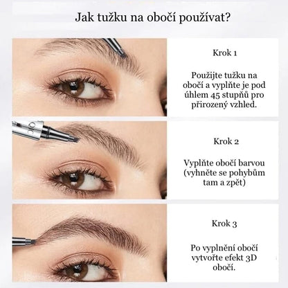 QIC Eyebrow™️ 3D voděodolná tužka na obočí