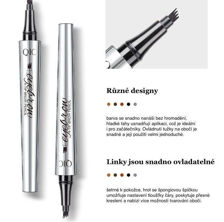 QIC Eyebrow™️ 3D voděodolná tužka na obočí