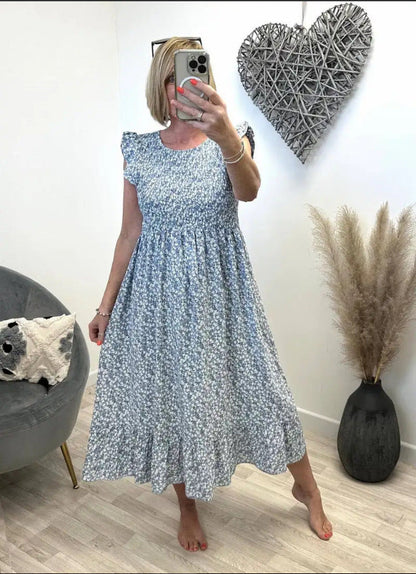 Rosa Fucci™ Elegantní šaty s květinovým vzorem