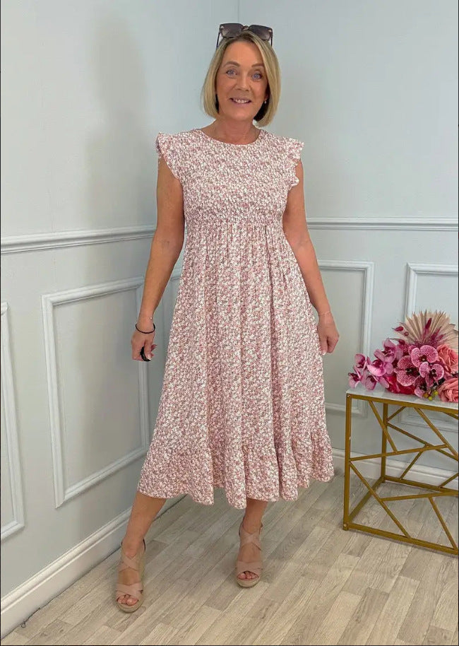 Rosa Fucci™ Elegantní šaty s květinovým vzorem