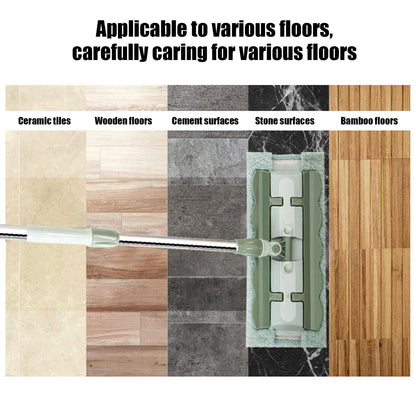 SmartWipe™ Plochý mop s opakovaně použitelnými omyvatelnými utěrkami