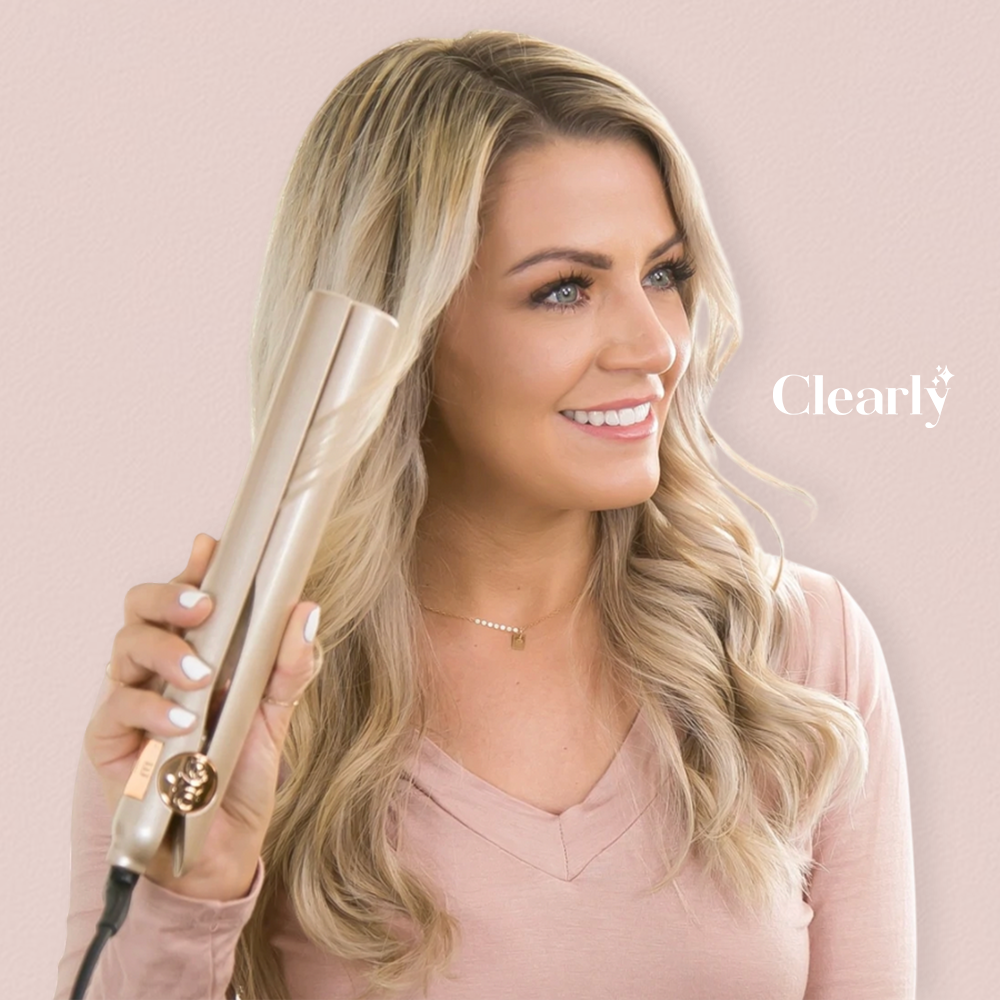 TwistLine™️ Kulma a žehlička na vlasy 2v1