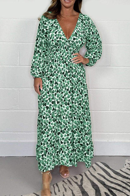 Unna Saggese™ Srdíčkové midi šaty