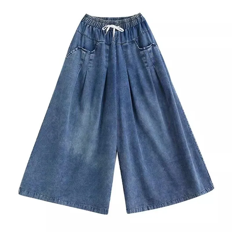 Zarina Zollo™ Vintage džíny s širokými nohavicemi