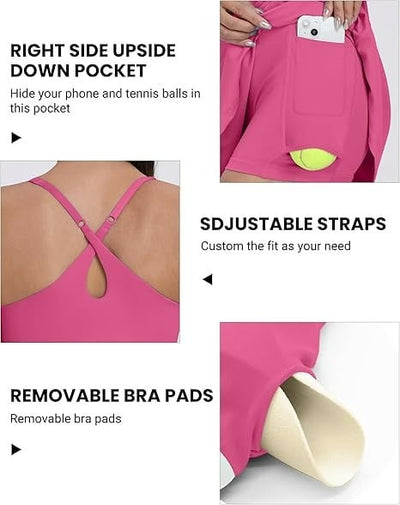 Dafne Bisio™  Pohodlné šaty s šortkami vespod