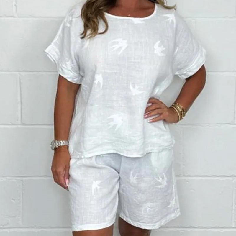 Neiva Zullo™ Ležérní souprava s potiskem a krátkým rukávem