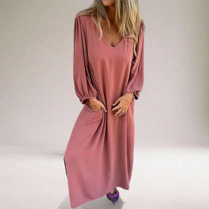 Lena Portanova™ Elegantní Boho Maxi šaty