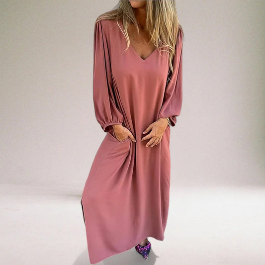 Lena Portanova™ Elegantní Boho Maxi šaty