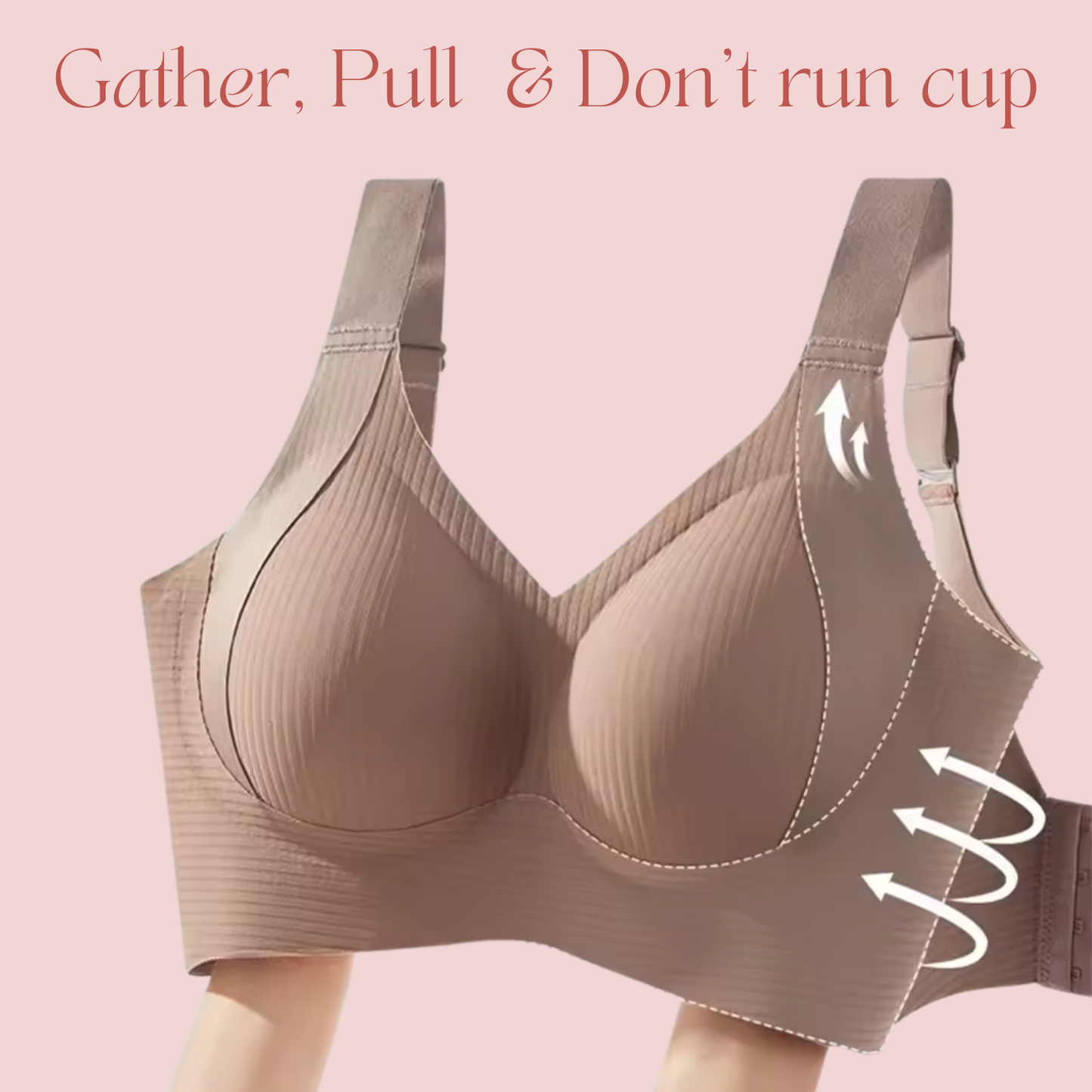 Trasea Colli™ Bezdrátová protiskluzová podprsenka